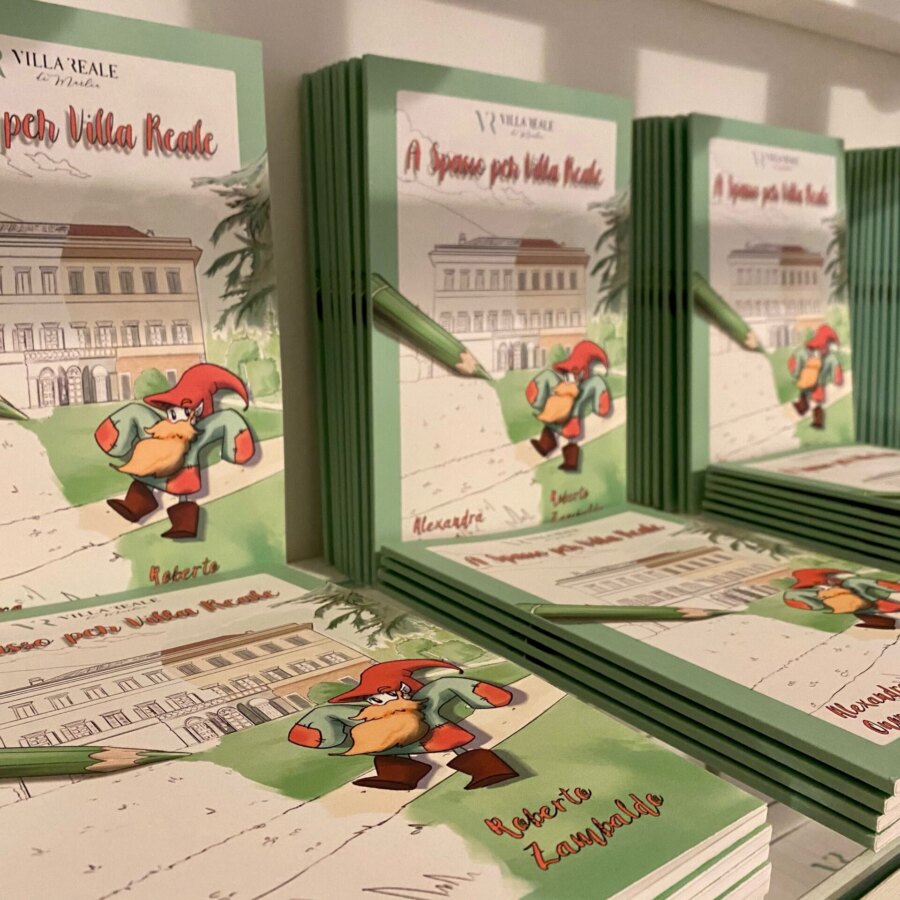 Libro per bambini - A spasso per Villa Reale_bookshop