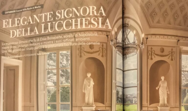 Speciale di Bell'Italia su Villa Reale di Marlia_aprile 2020