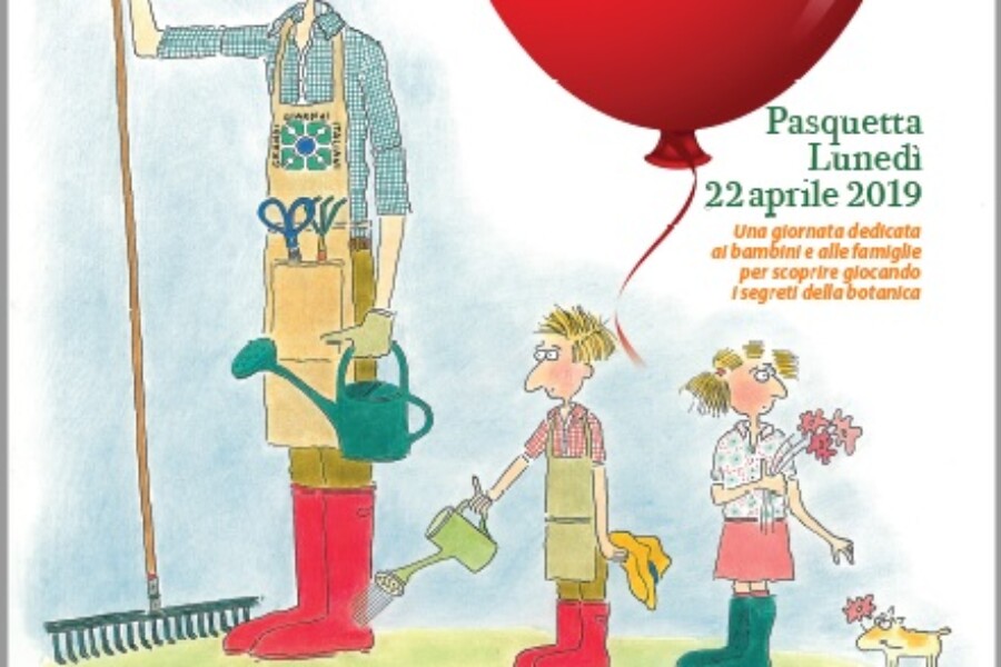 Caccia al Tesoro botanico 2019 locandina Villa Reale