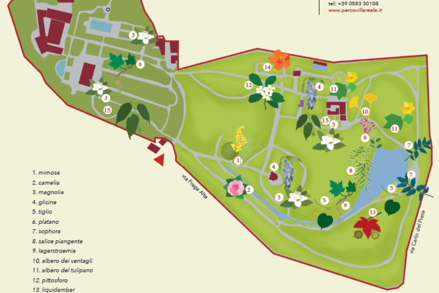 Presentazione percorso olfattivo di Villa Reale
