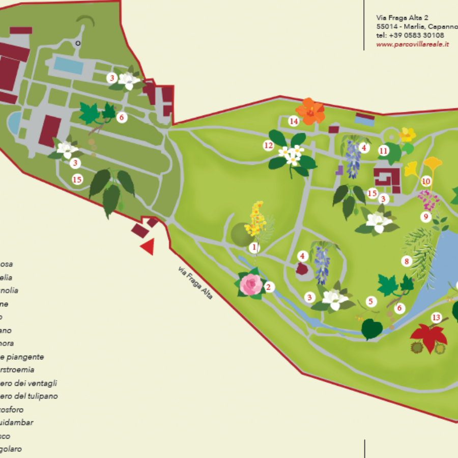 Presentazione percorso olfattivo di Villa Reale