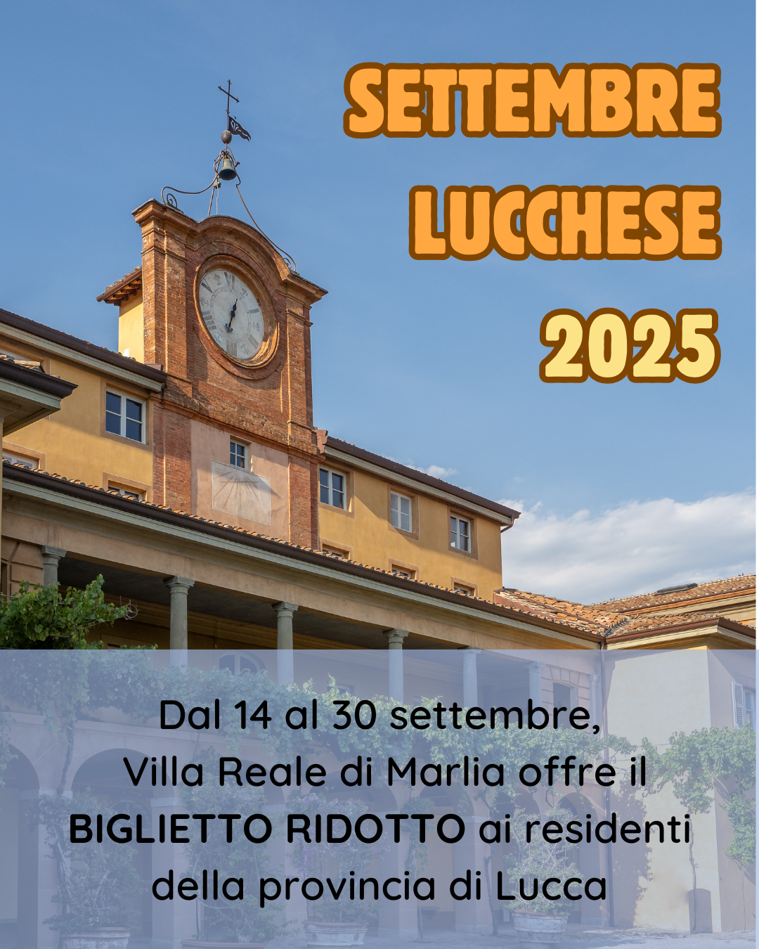 Settembre Lucchese a Villa Reale di Marlia