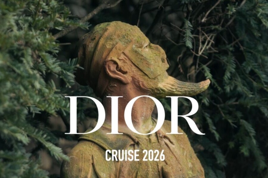 Dior Cruise 2026 Teaser screenshot @Teatro di Verzura Villa Reale di Marlia