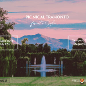 Picnic by Giglio restaurant at sunset